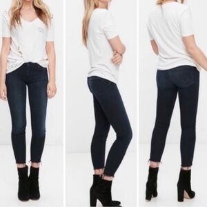 MOTHER Dark Blue Skinny Jeans